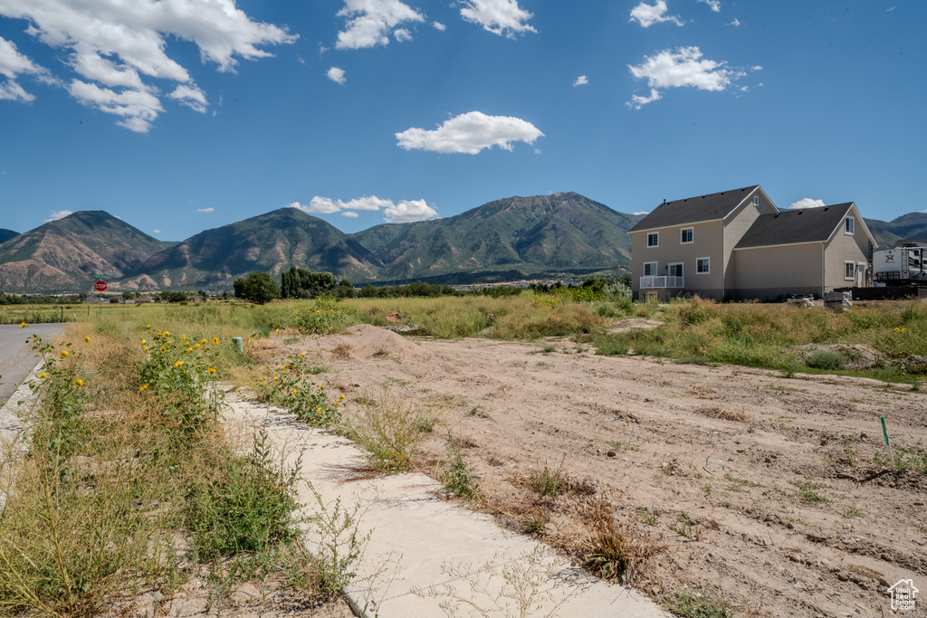 View of mountain backdrop