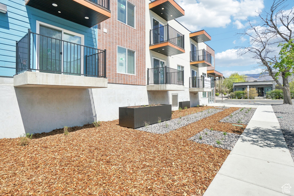 View of property featuring a residential view