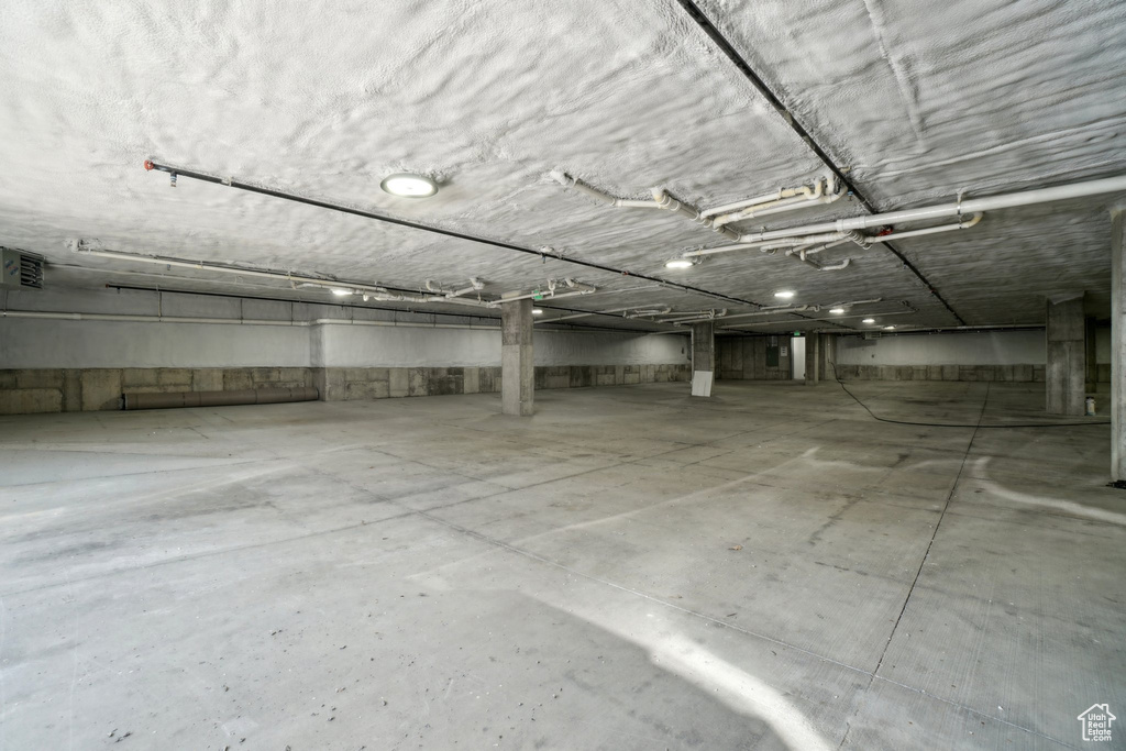 View of parking garage