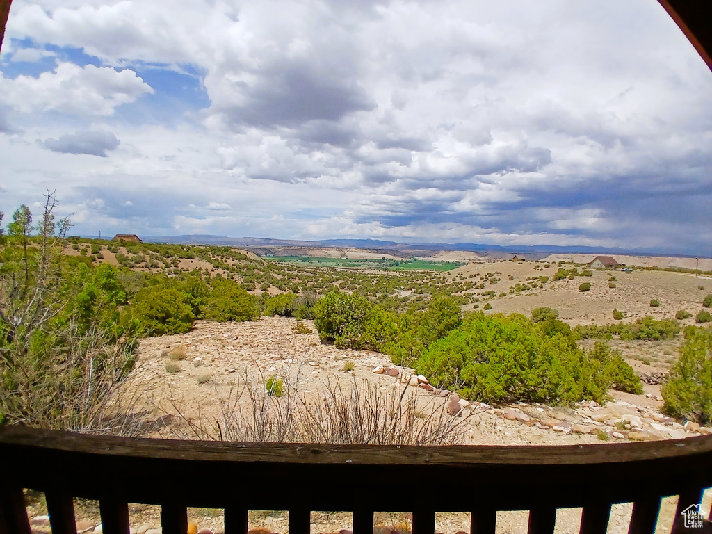 View of mountain background