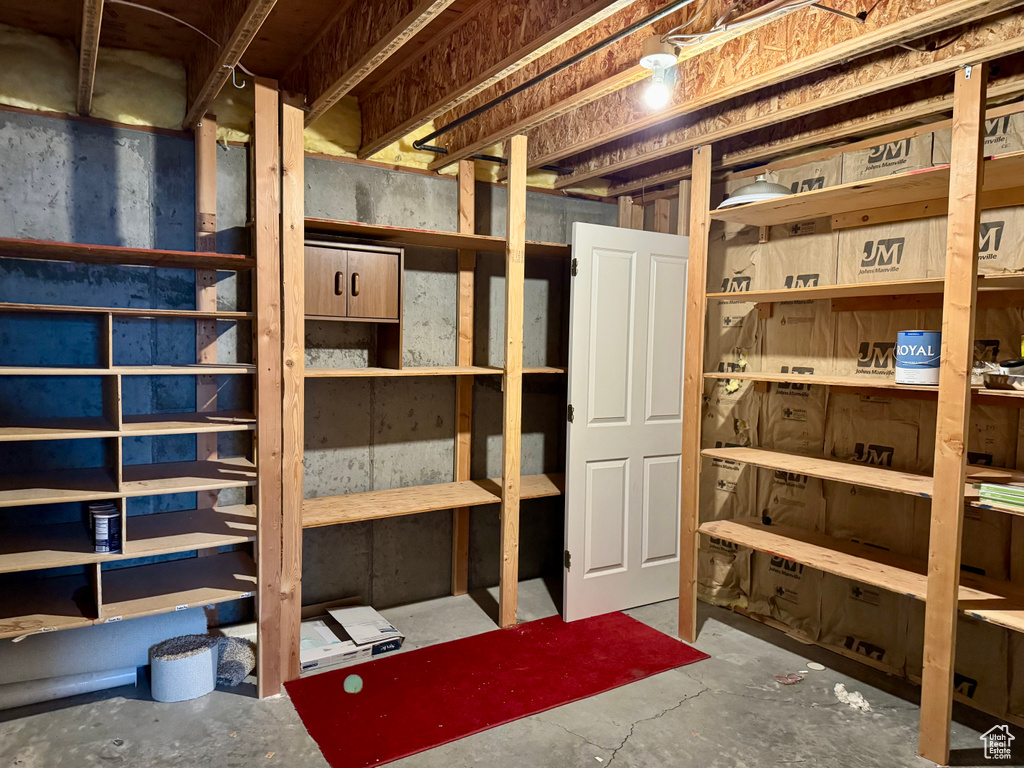 View of storage