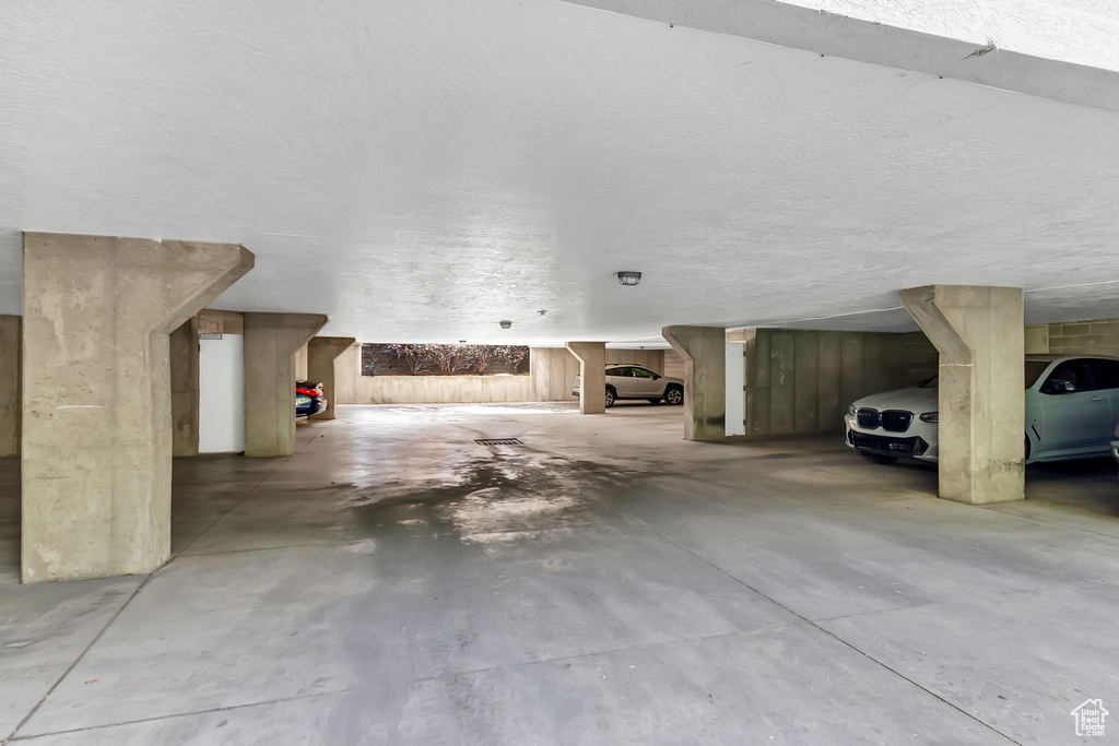 View of parking garage