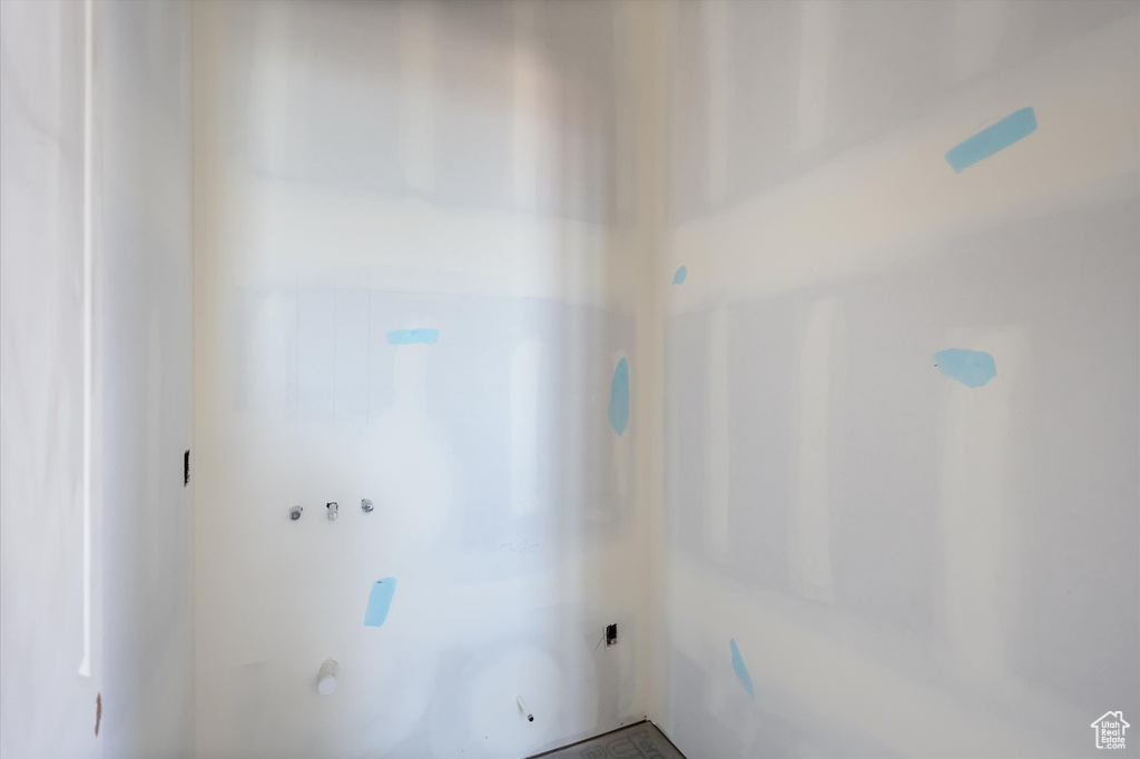 View of laundry room