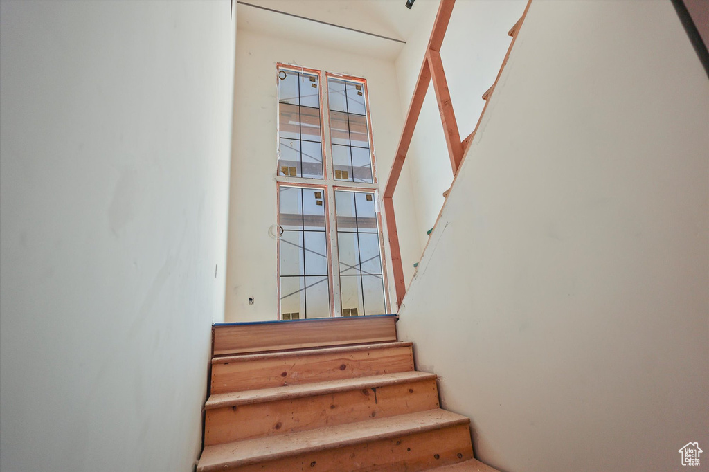 View of stairs