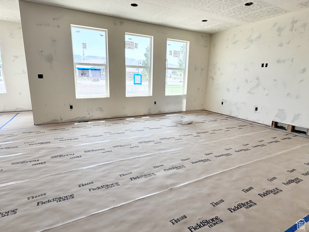 View of spare room