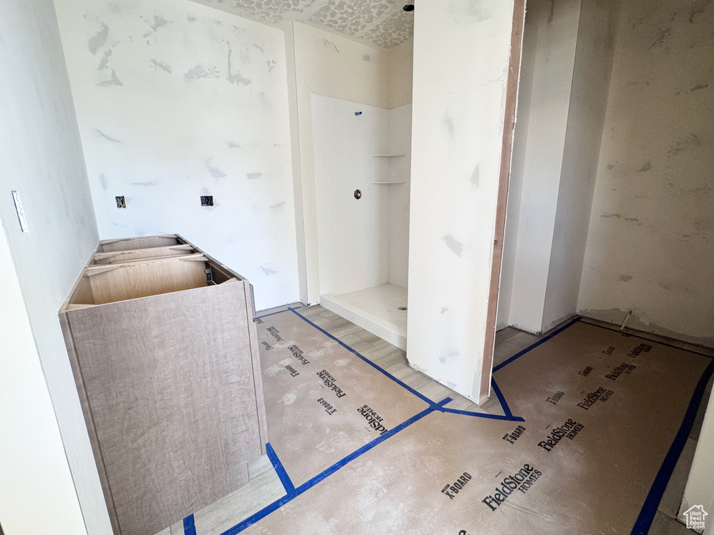 Bathroom with a shower