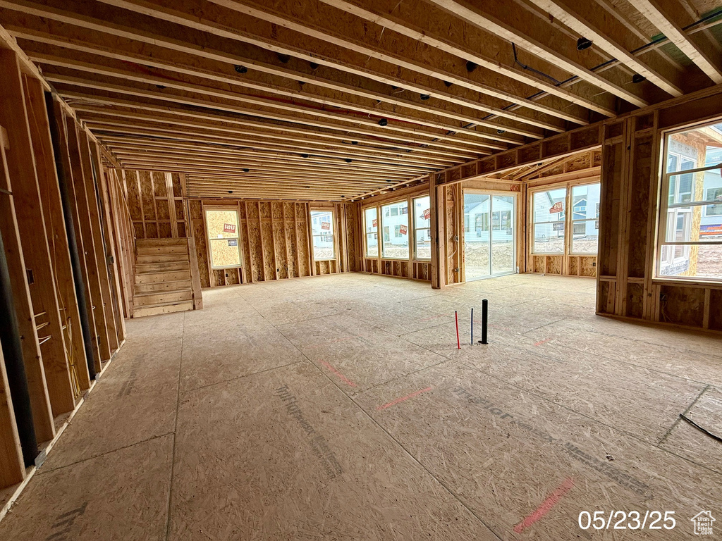 Misc room with plenty of natural light