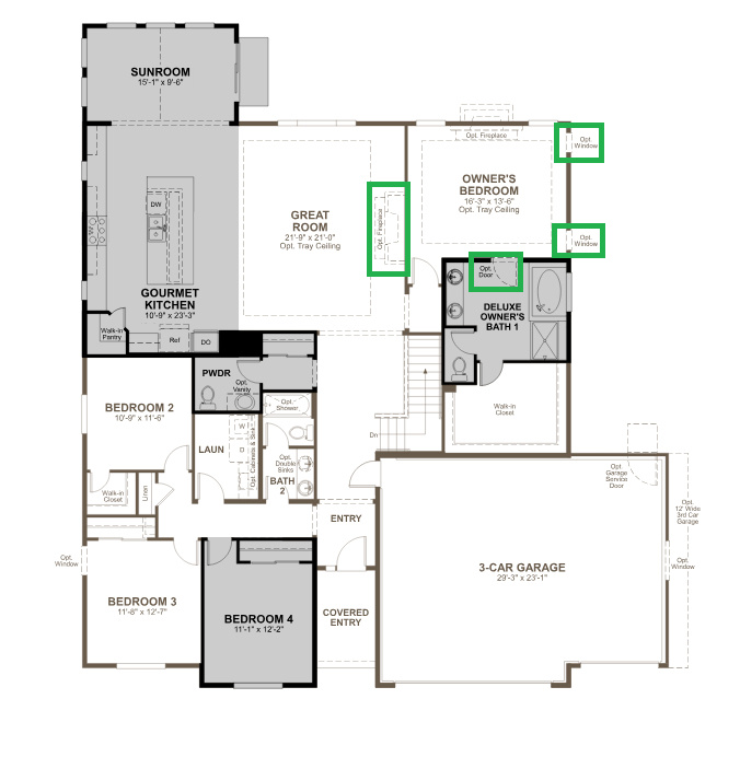 Floor plan / room layout