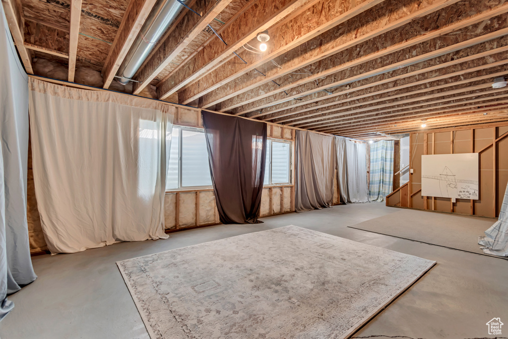 View of basement