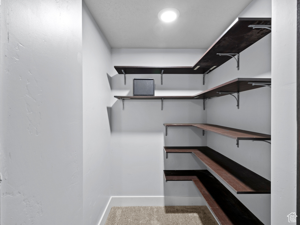 View of spacious closet