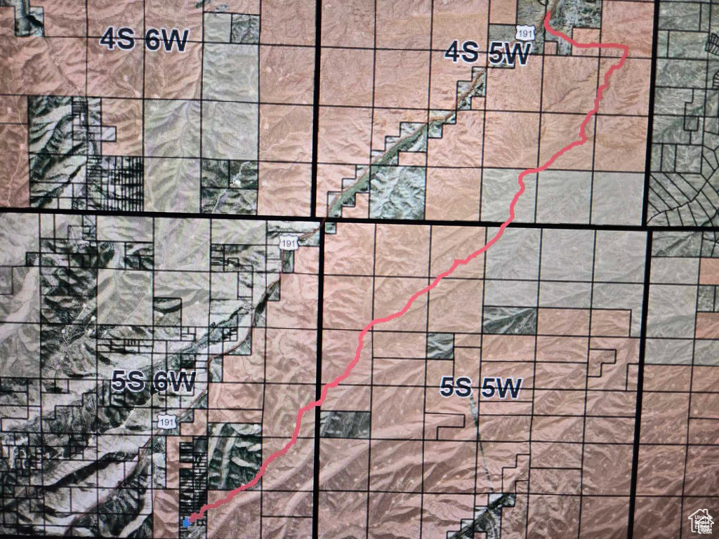 Map / location featuring property boundaries highlighted