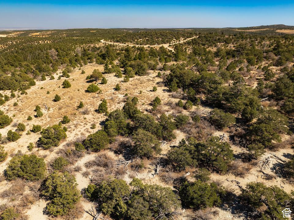 Aerial view of property's location