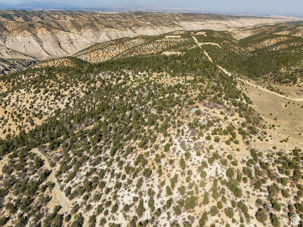 Aerial overview of property's location