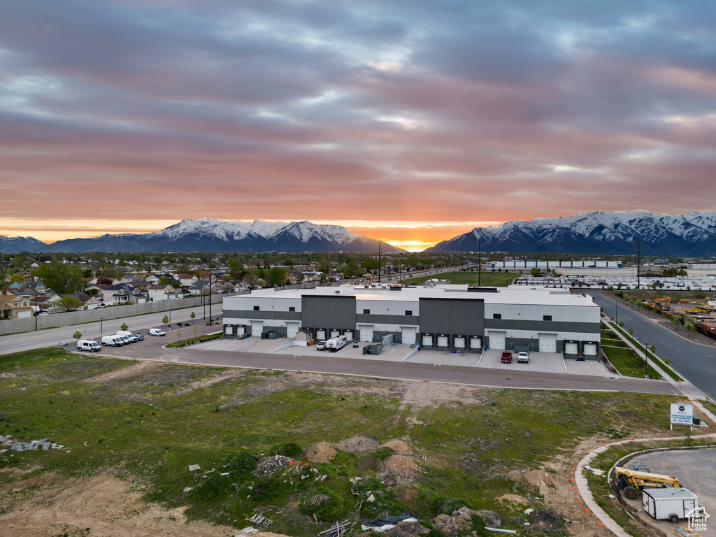View of mountain background
