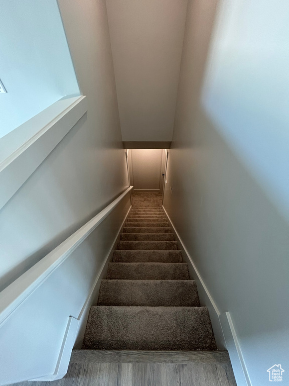 View of stairway