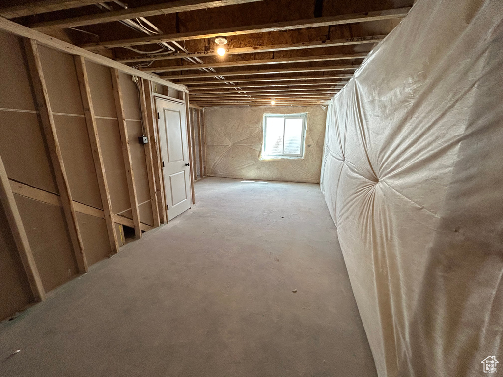 View of basement