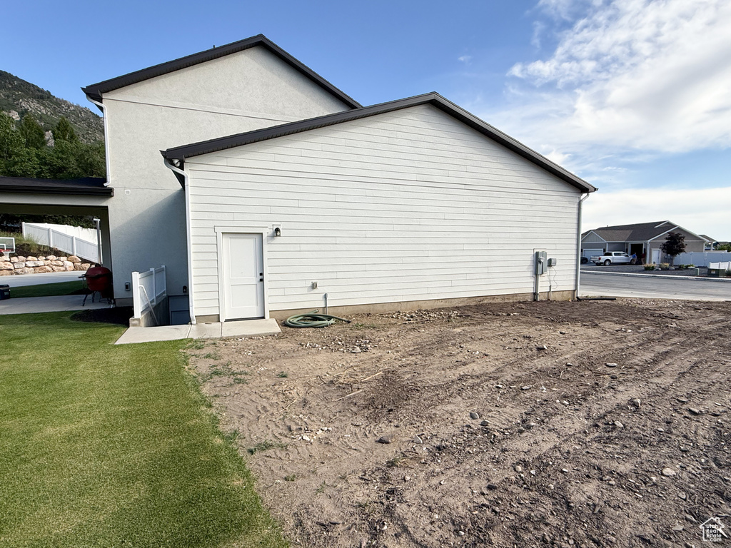 View of rear view of house
