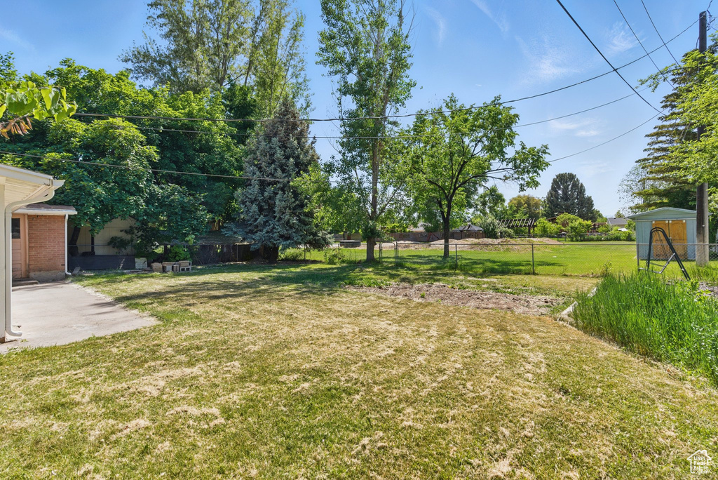 View of yard