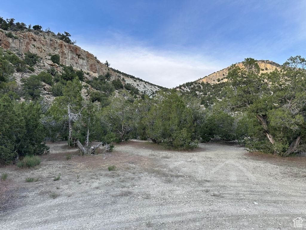 View of mountain backdrop