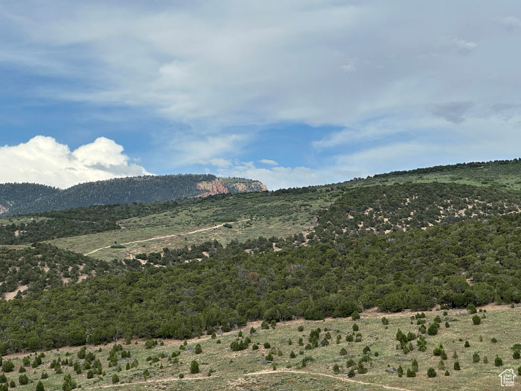 View of mountain backdrop