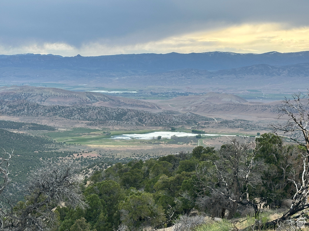 View of mountain backdrop