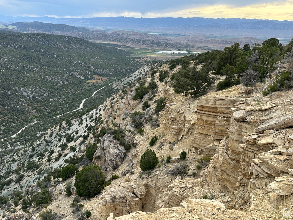 View of mountain backdrop