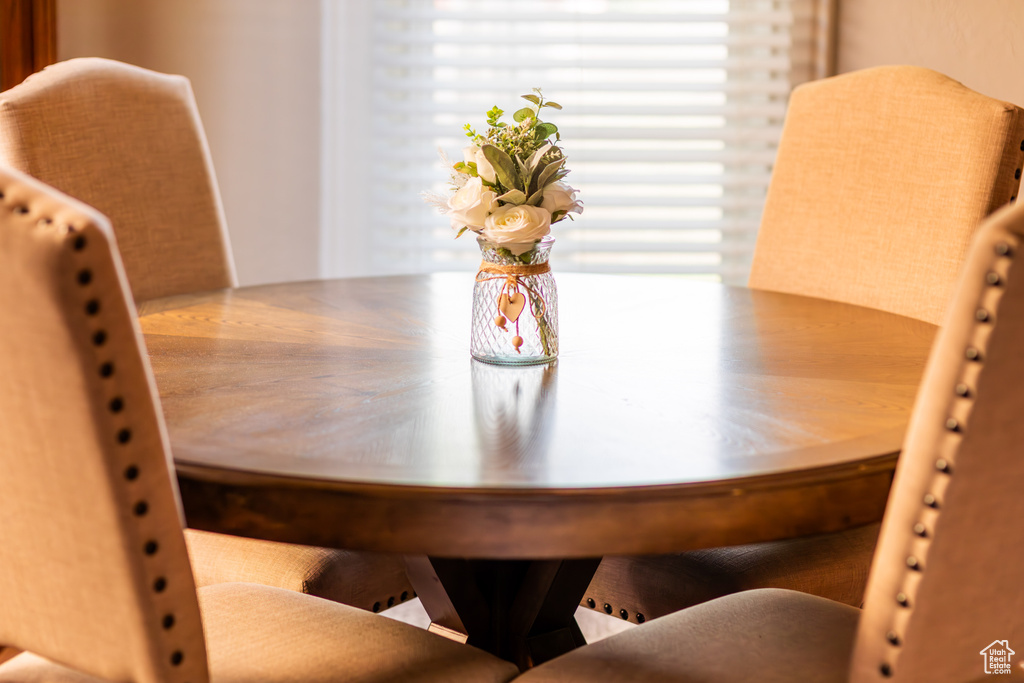 View of dining space