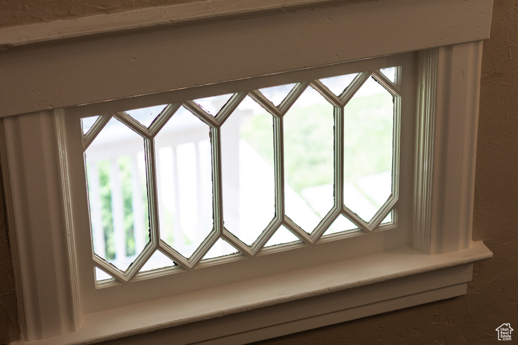 Detailed view of a textured wall