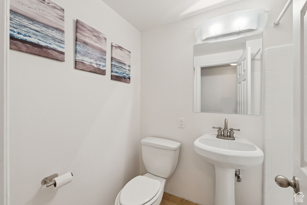 Bathroom featuring toilet