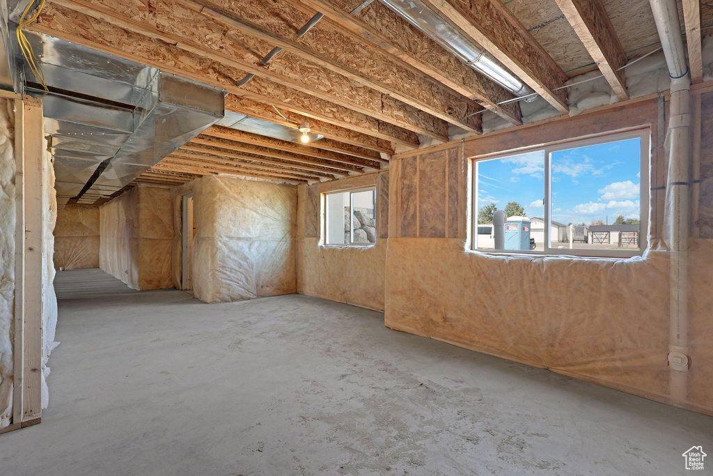 View of basement