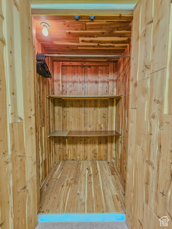 View of storage area