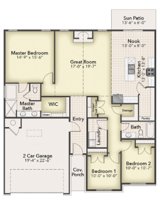 Home floor plan