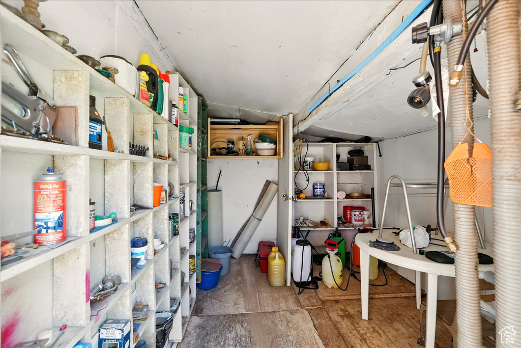 View of storage