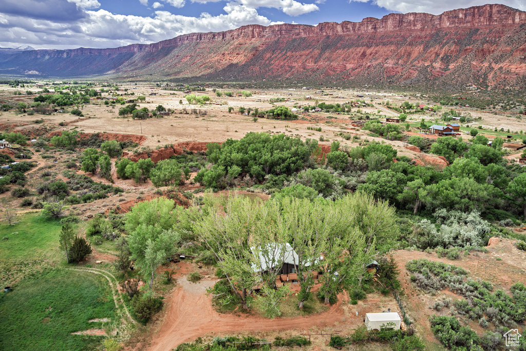View of mountain background