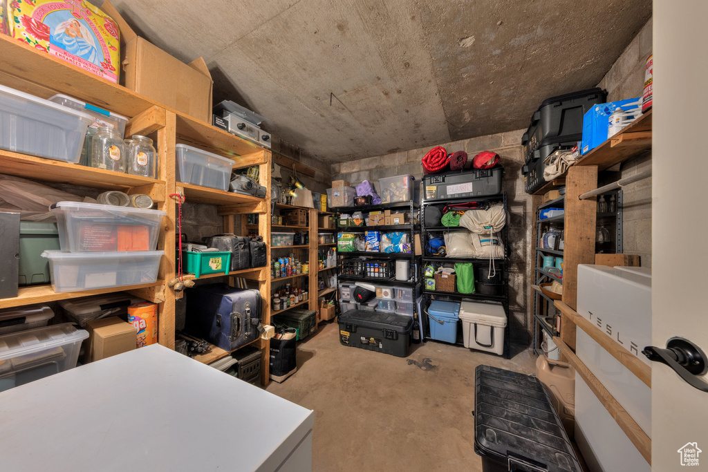 View of storage