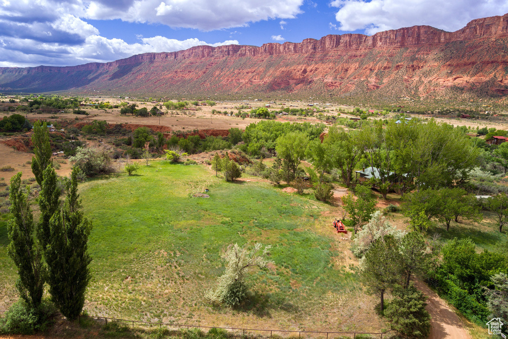 View of mountain backdrop