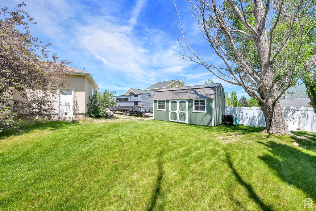 View of rear view of property