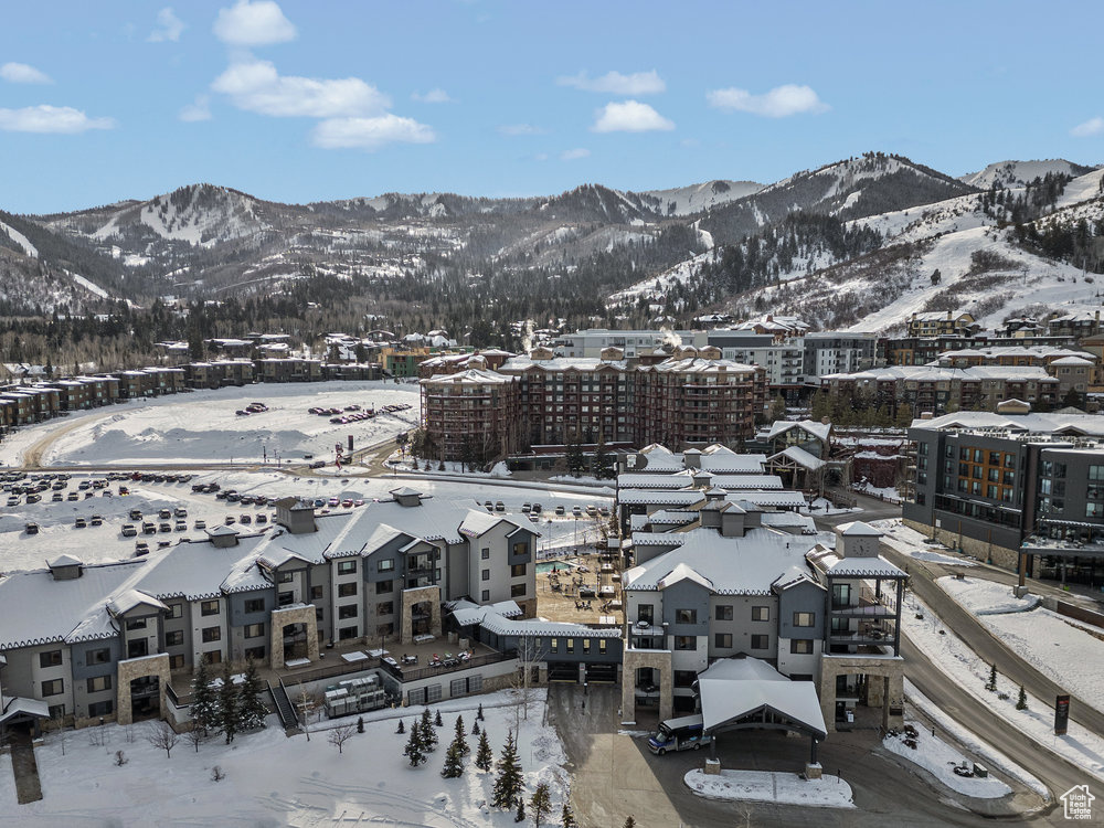 View of mountain backdrop