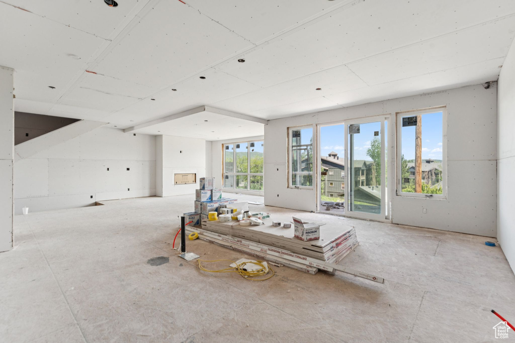 View of living room