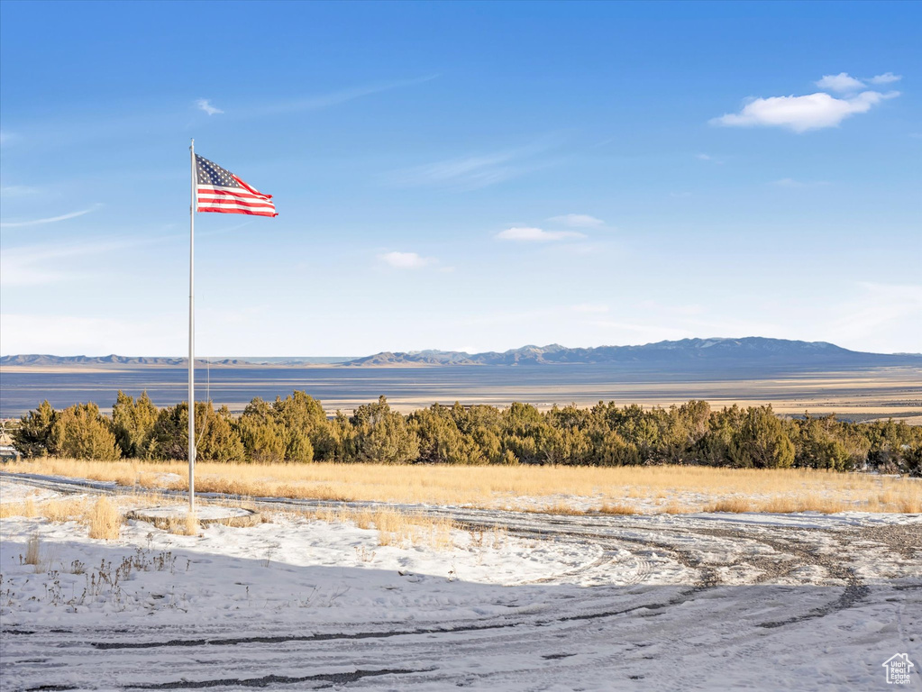 View of mountain backdrop
