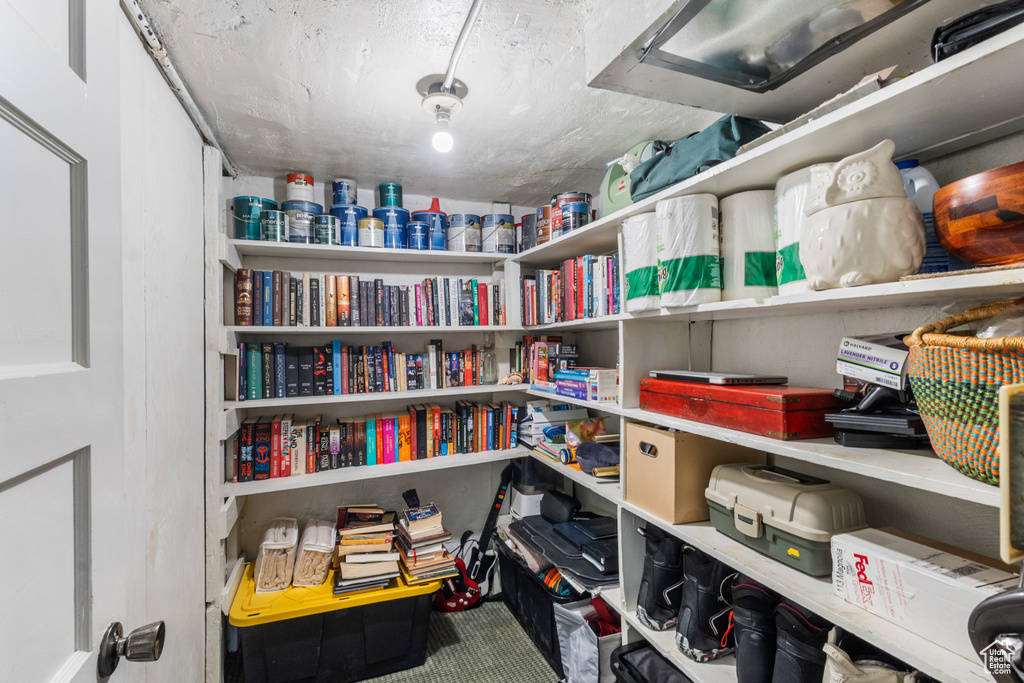 View of storage area