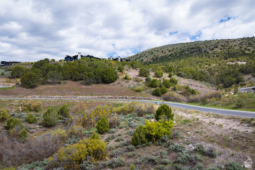 View of mountain backdrop