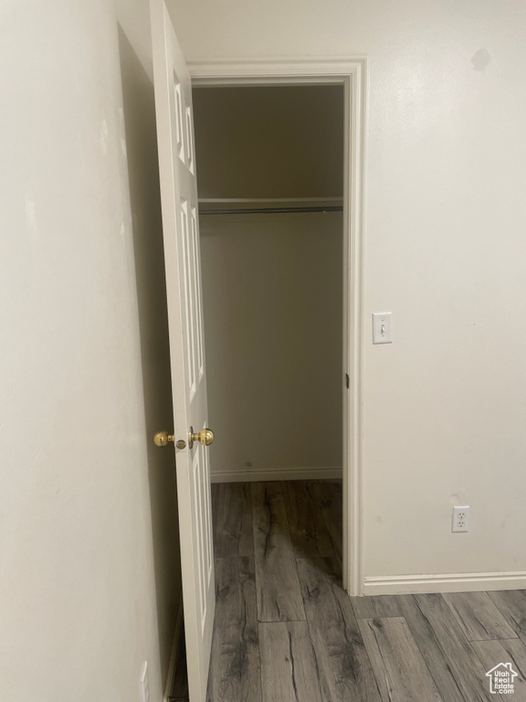 View of closet