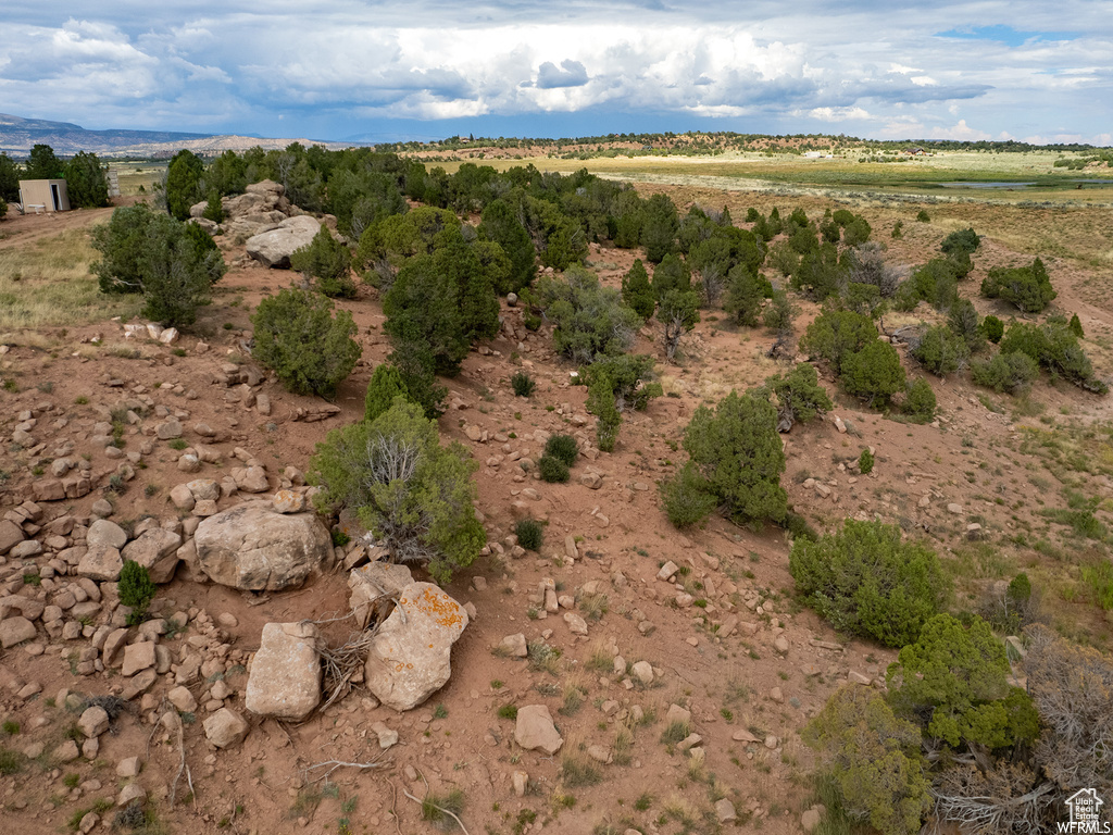 View of undeveloped land featuring rural landscape