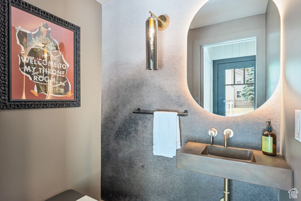 Bathroom with toilet