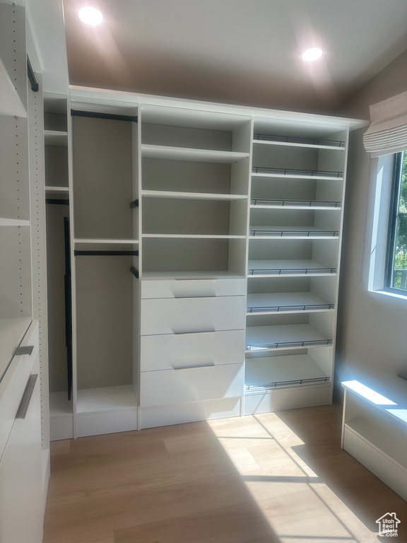 View of closet