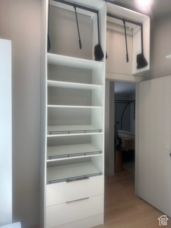 View of closet