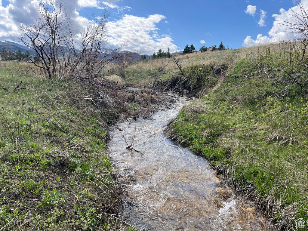 View of mountain background