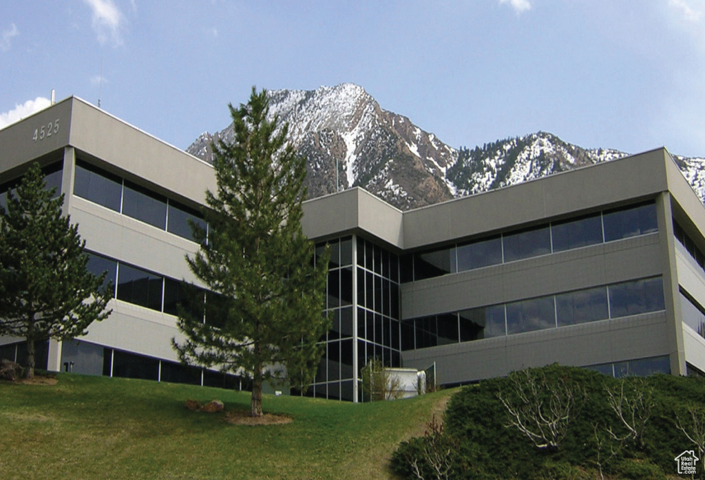 View of property featuring a mountain view