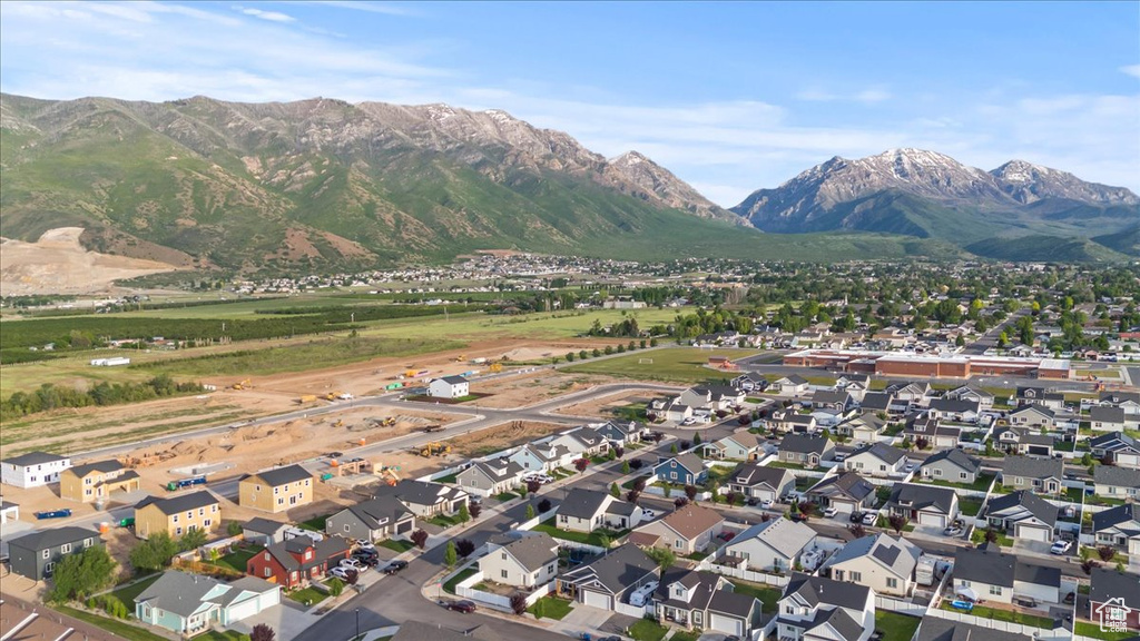 View of mountain background